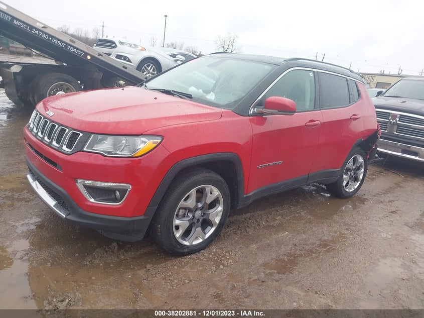 VIN 3C4NJDCB8LT228309 2020 JEEP COMPASS LIMITED