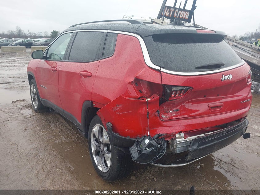 VIN 3C4NJDCB8LT228309 2020 JEEP COMPASS LIMITED
