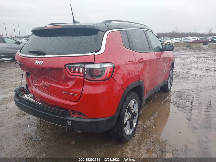 VIN 3C4NJDCB8LT228309 2020 JEEP COMPASS LIMITED