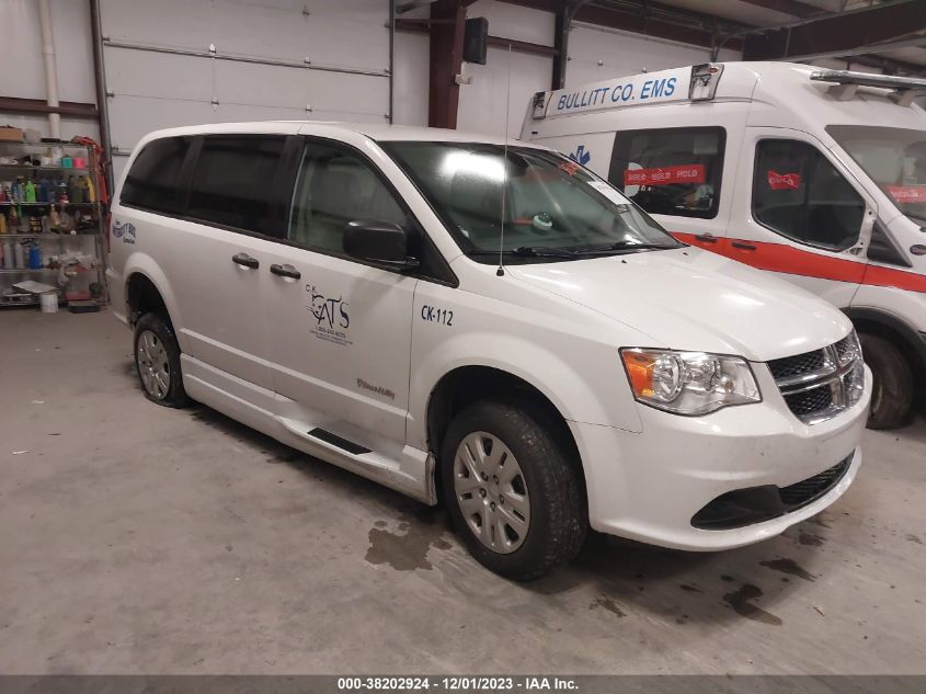 2019 DODGE GRAND CARAVAN SE - 2C7WDGBG3KR808209