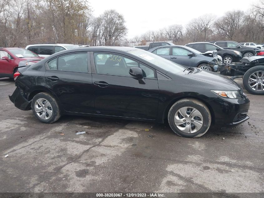 2013 HONDA CIVIC LX - 2HGFB2F5XDH599088