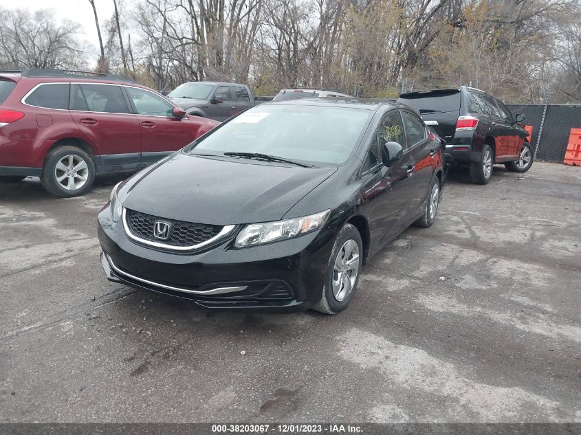 2013 HONDA CIVIC LX - 2HGFB2F5XDH599088