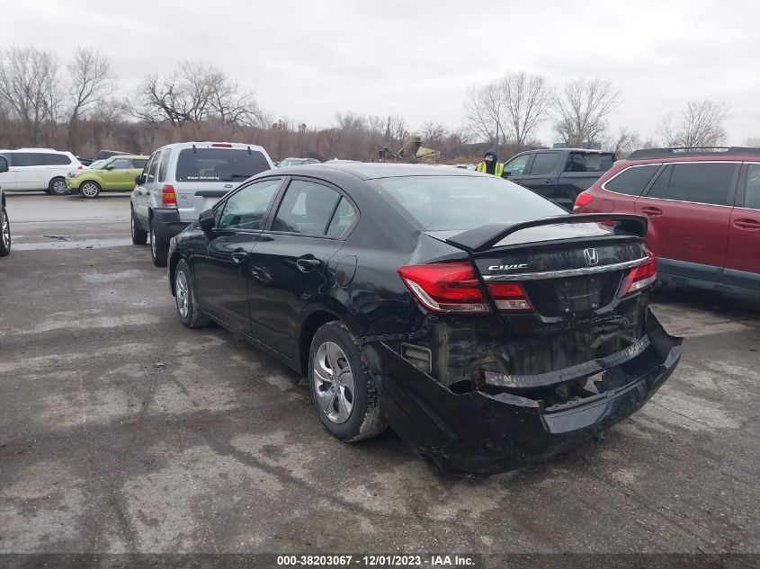 2013 HONDA CIVIC LX - 2HGFB2F5XDH599088