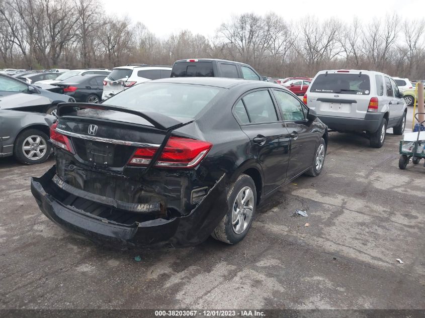 2013 HONDA CIVIC LX - 2HGFB2F5XDH599088