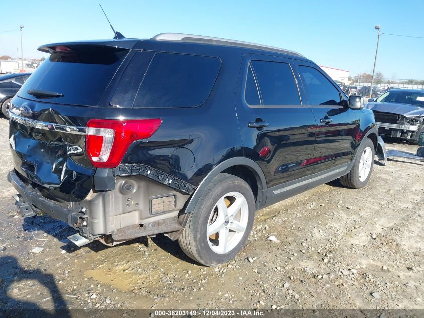 2018 FORD EXPLORER XLT - 1FM5K7D88JGB38799
