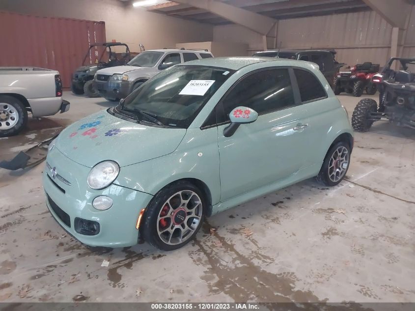 2013 FIAT 500 SPORT - 3C3CFFBR1DT575408