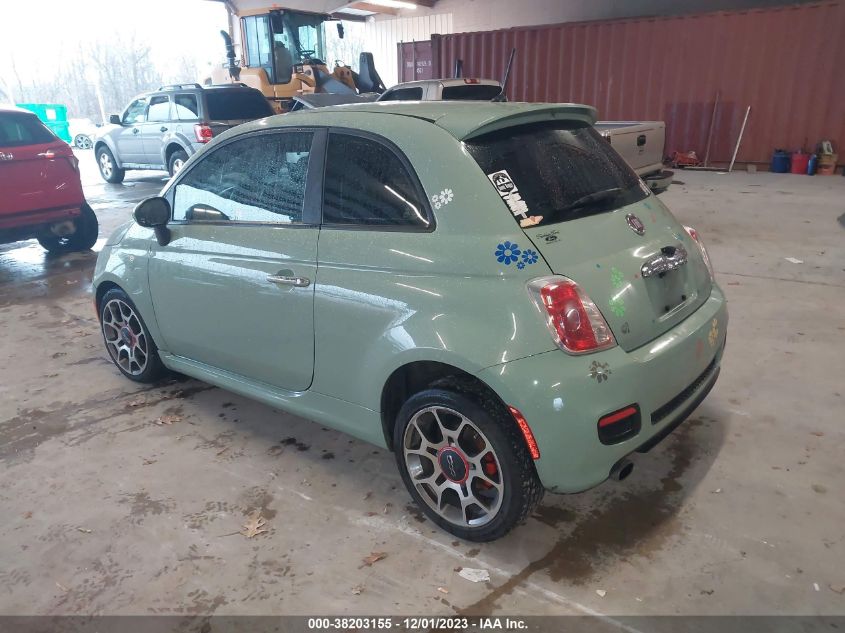 2013 FIAT 500 SPORT - 3C3CFFBR1DT575408