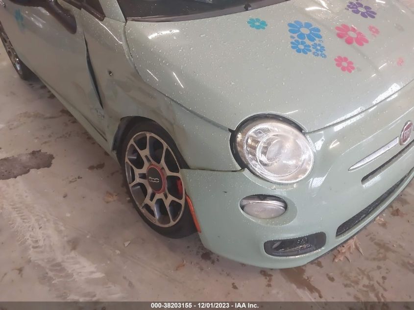 2013 FIAT 500 SPORT - 3C3CFFBR1DT575408