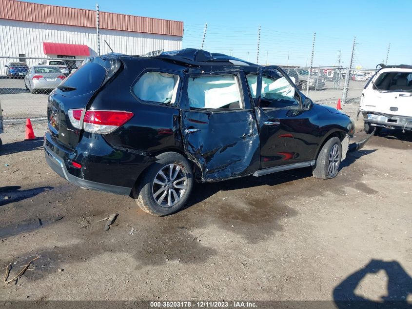 2014 NISSAN PATHFINDER PLATINUM/S/SL/SV - 5N1AR2MN6EC689278