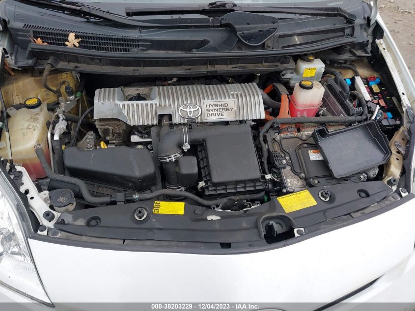 2014 TOYOTA PRIUS THREE - JTDKN3DU4E1765237