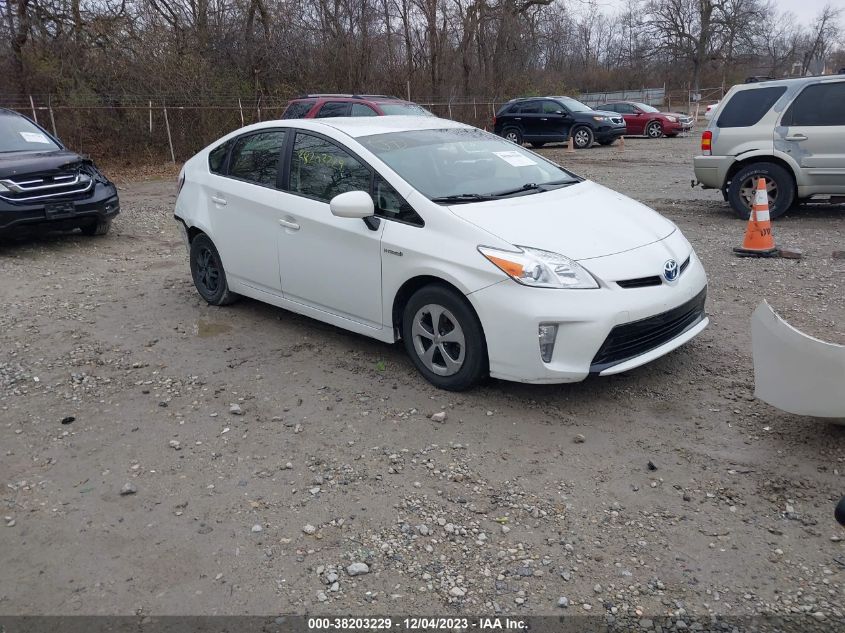2014 TOYOTA PRIUS THREE - JTDKN3DU4E1765237