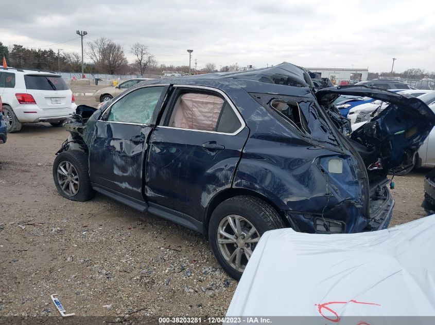 2017 CHEVROLET EQUINOX LT - 2GNALCEK4H6324361