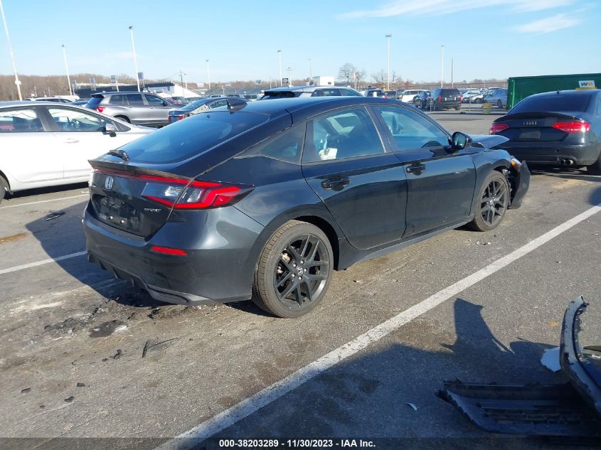 2022 HONDA CIVIC SPORT - 19XFL2H80NE011635