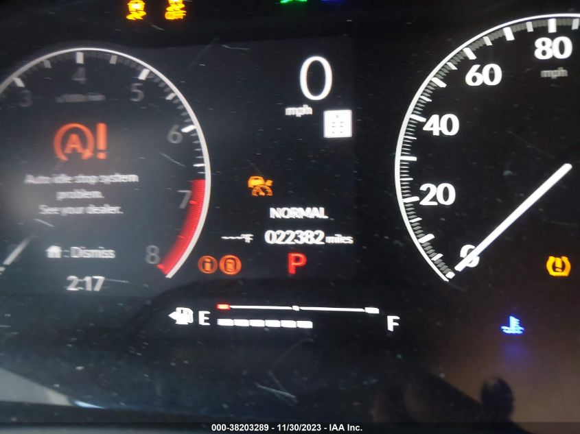 2022 HONDA CIVIC SPORT - 19XFL2H80NE011635