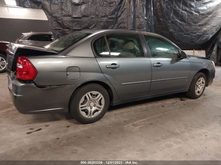 1G1ZS51F46F192586 | 2006 CHEVROLET MALIBU