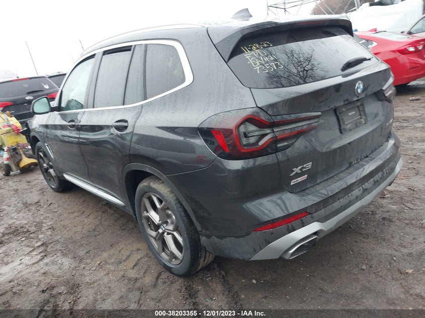 VIN 5UX53DP07N9J34628 2022 BMW X3 XDRIVE30I