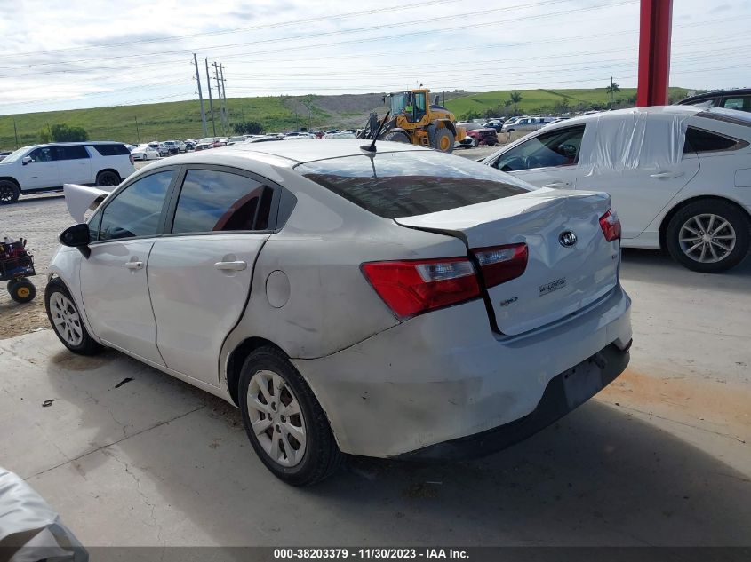 2016 KIA RIO LX - KNADM4A34G6639802
