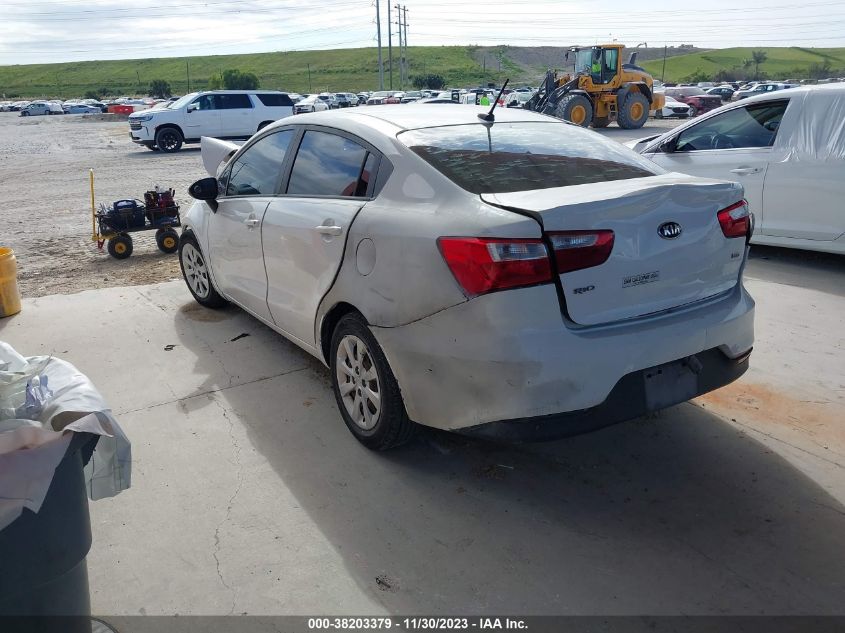 2016 KIA RIO LX - KNADM4A34G6639802