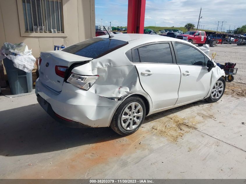 2016 KIA RIO LX - KNADM4A34G6639802