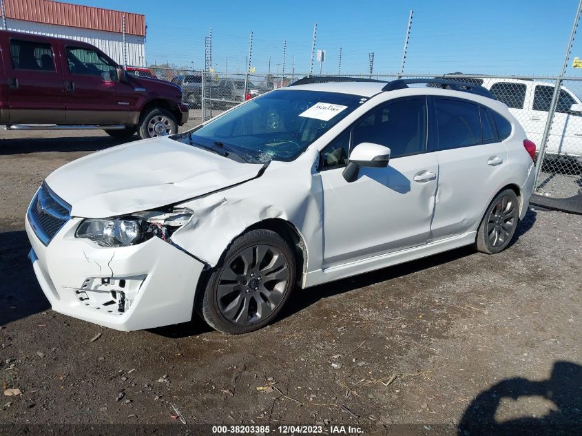 2015 SUBARU IMPREZA 2.0I SPORT PREMIUM - JF1GPAT65FH285925