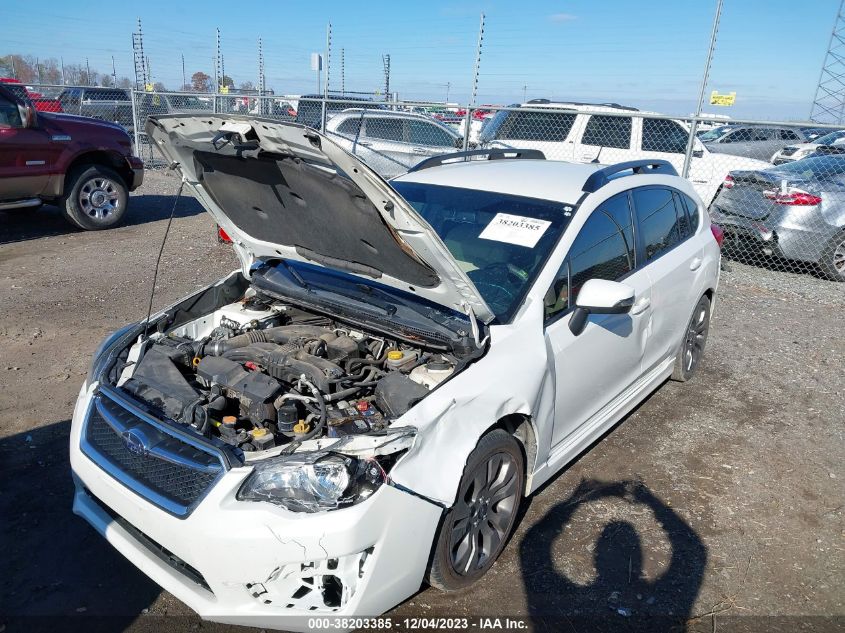 2015 SUBARU IMPREZA 2.0I SPORT PREMIUM - JF1GPAT65FH285925