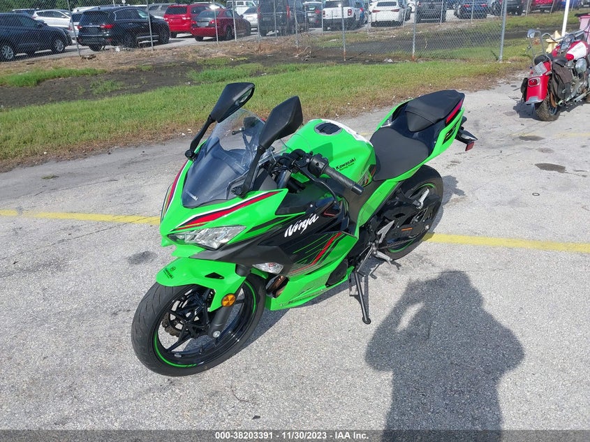 VIN JKAEXKH16PDAP0628 2023 KAWASAKI EX400