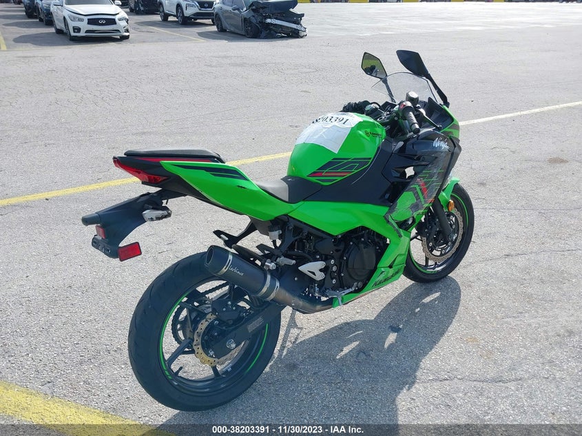 VIN JKAEXKH16PDAP0628 2023 KAWASAKI EX400
