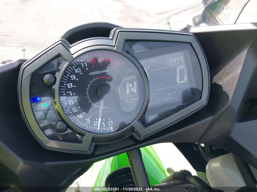 VIN JKAEXKH16PDAP0628 2023 KAWASAKI EX400