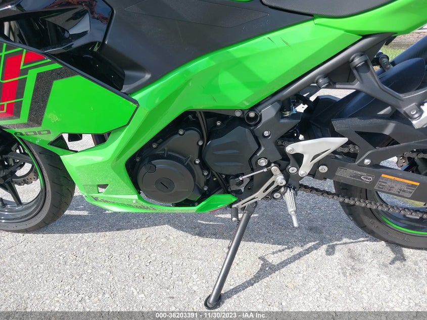 VIN JKAEXKH16PDAP0628 2023 KAWASAKI EX400
