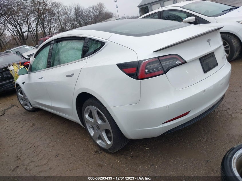 VIN 5YJ3E1EB9KF514349 2019 TESLA MODEL 3