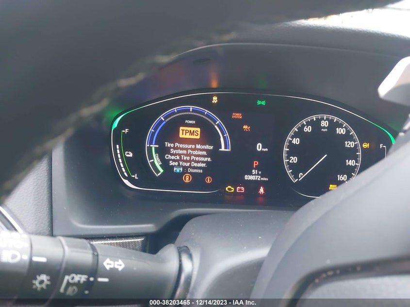 VIN 1HGCV3F27NA009662 2022 HONDA ACCORD HYBRID SPORT