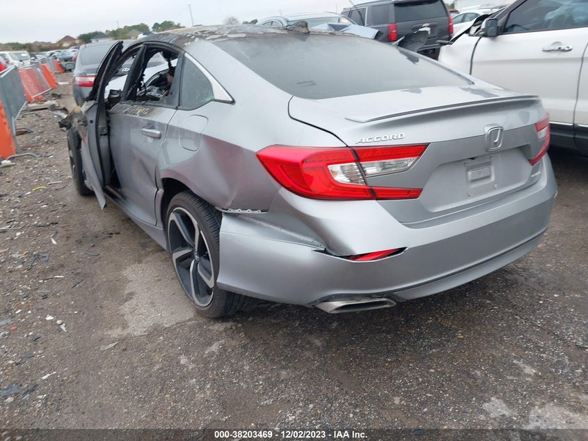 VIN 1HGCV1F35LA121886 2020 HONDA ACCORD SPORT