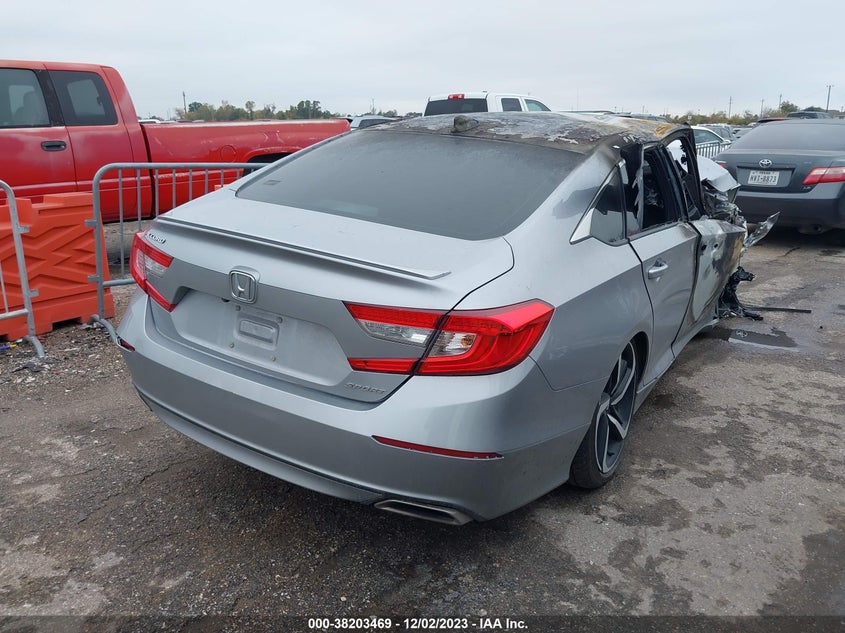 VIN 1HGCV1F35LA121886 2020 HONDA ACCORD SPORT