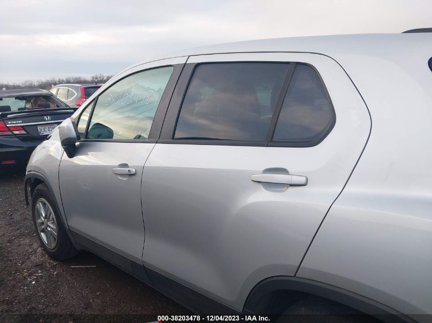 2019 CHEVROLET TRAX LS - 3GNCJKSB2KL384493