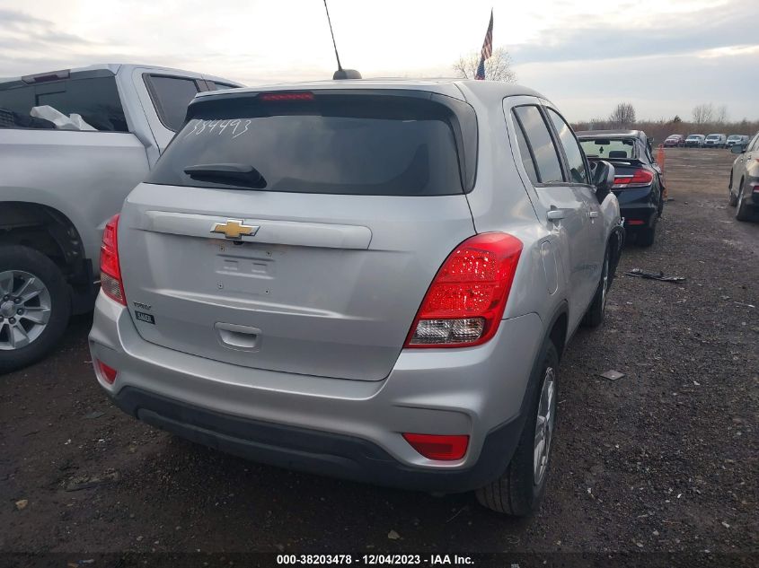 2019 CHEVROLET TRAX LS - 3GNCJKSB2KL384493