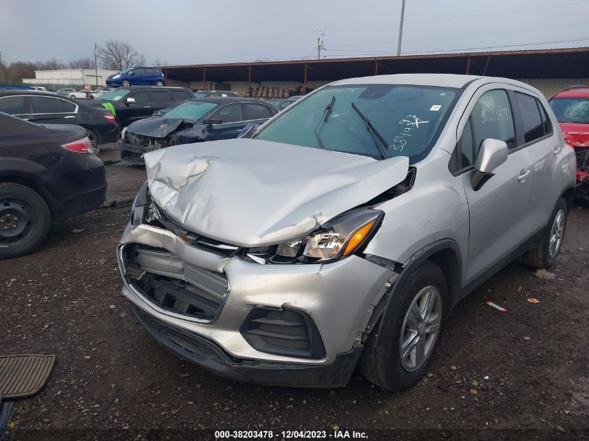 2019 CHEVROLET TRAX LS - 3GNCJKSB2KL384493