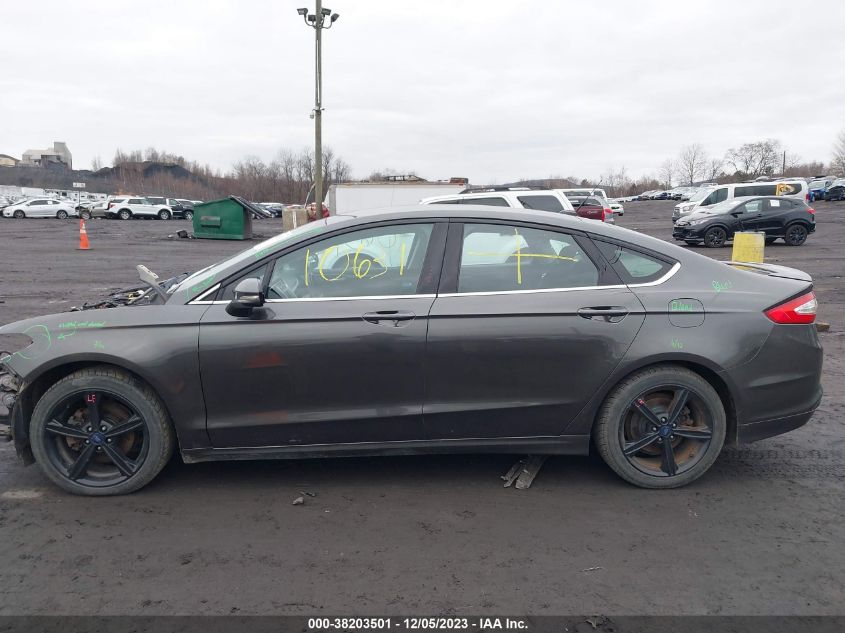 2016 FORD FUSION SE - 3FA6P0H74GR205425