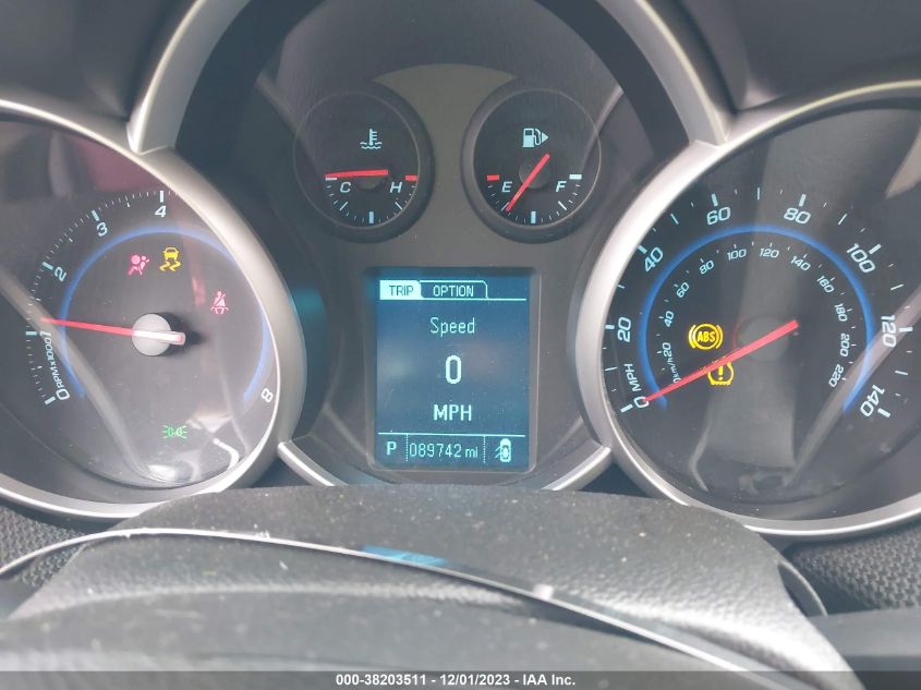2014 CHEVROLET CRUZE LT - 1G1PC5SB7E7116398