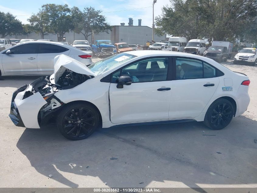 2022 TOYOTA COROLLA SE/NIGHT SHADE - 5YFS4MCEXNP116153