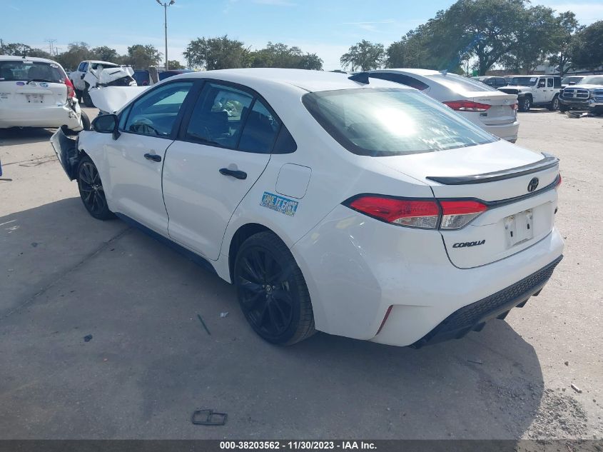 2022 TOYOTA COROLLA SE/NIGHT SHADE - 5YFS4MCEXNP116153