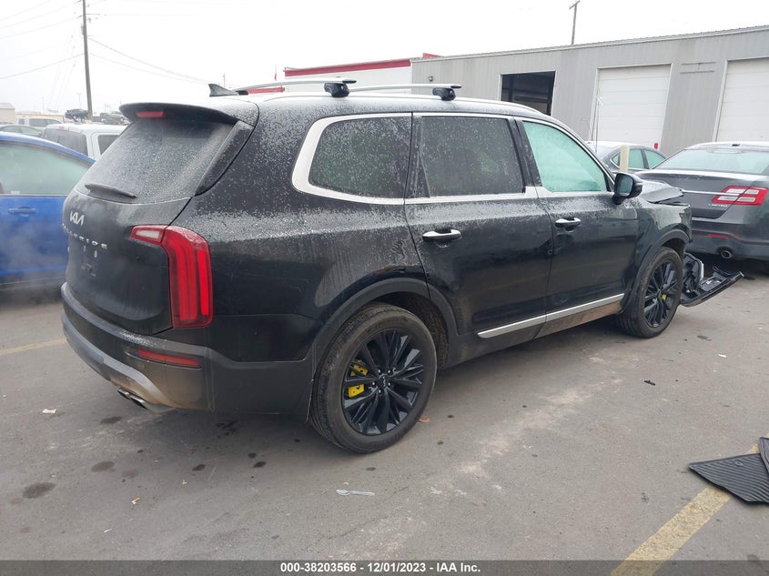 VIN 5XYP5DHC7NG310704 2022 KIA TELLURIDE SX