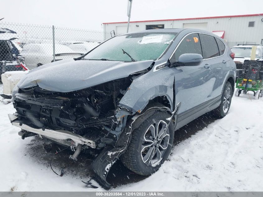 2022 HONDA CR-V AWD EX - 2HKRW2H57NH615950