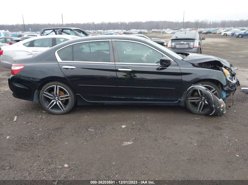 2017 HONDA ACCORD SPORT - 1HGCR2F63HA038503