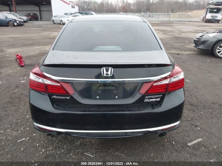 2017 HONDA ACCORD SPORT - 1HGCR2F63HA038503