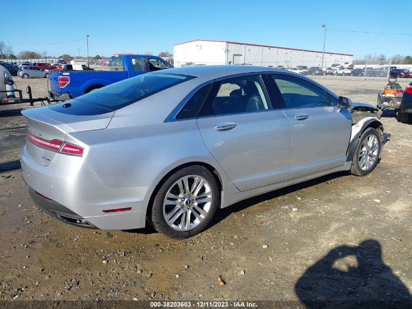 2014 LINCOLN MKZ - 3LN6L2G96ER826954