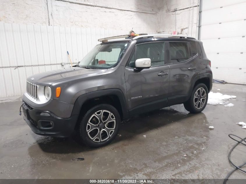 2016 JEEP RENEGADE LIMITED - ZACCJBDT8GPD35568