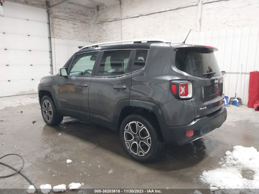 2016 JEEP RENEGADE LIMITED - ZACCJBDT8GPD35568
