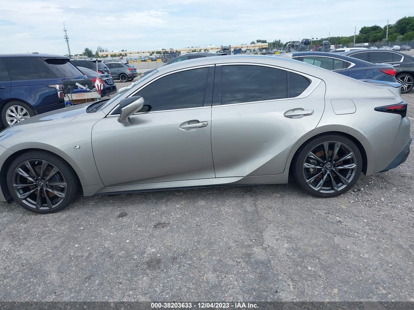VIN JTHGZ1B26M5038977 2021 LEXUS IS 350 F SPORT