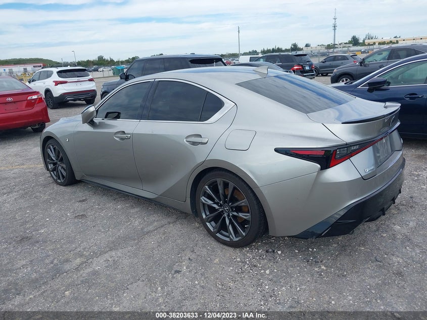 VIN JTHGZ1B26M5038977 2021 LEXUS IS 350 F SPORT