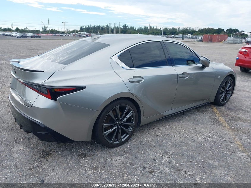 VIN JTHGZ1B26M5038977 2021 LEXUS IS 350 F SPORT